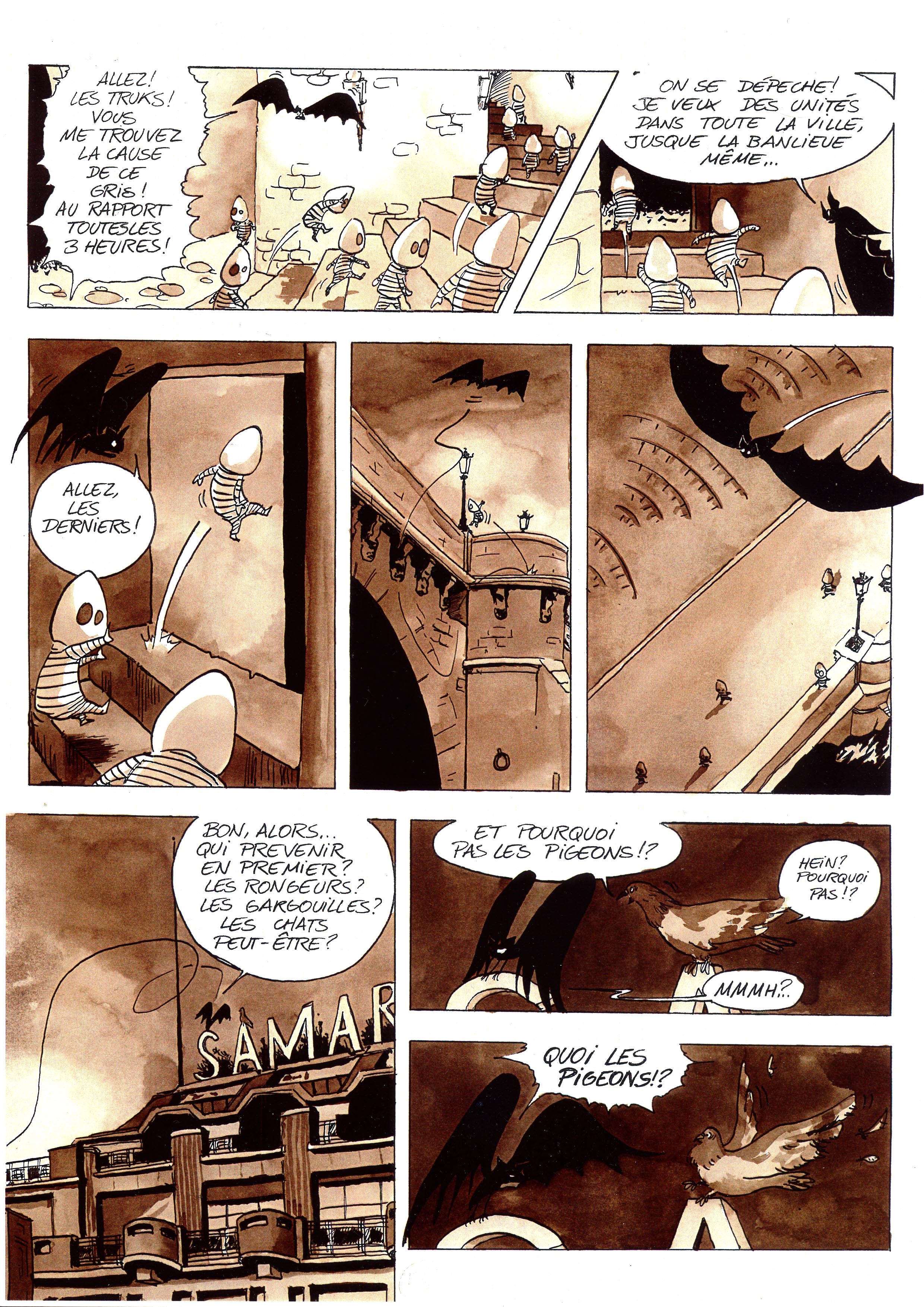 Planche 6 BD - Le Gris